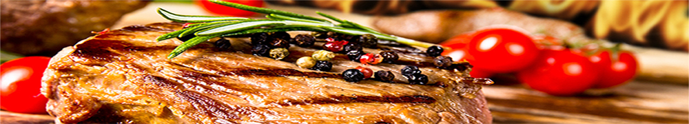 Steak with rosemary